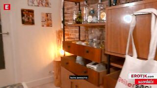 Mexican cutie Frida Sante craves German dick! (GERMAN)