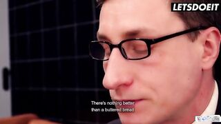 Fitness Angel Seduced and Banged by Her Nerd Coworker in Hardcore Encounter