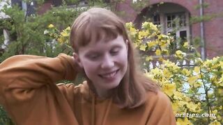 Ersties: Cute Norwegian Model Masturbates With a Glass Dildo