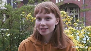 Ersties: Cute Norwegian Model Masturbates With a Glass Dildo