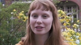 Ersties: Cute Norwegian Model Masturbates With a Glass Dildo
