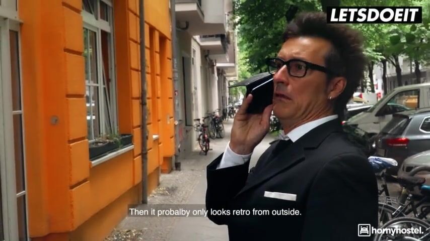 HORNY HOSTEL - Big Tits Barbara Bieber Relieves Businessman Of Stress Full Scene