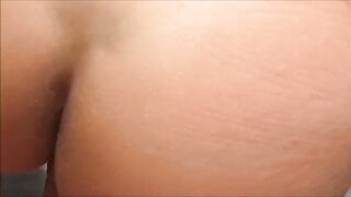 Creampie after flirting with colleagues from the best friend