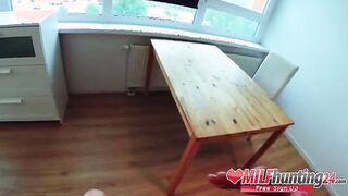 Adrienne Kiss Enjoys a POV Blowjob and Swallows His Cum in a Steamy Hotel Encounter