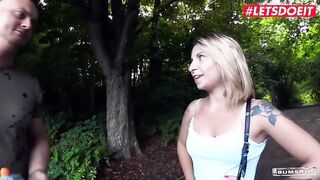 Kattie Hill Gets Fucked in the Backseat - Public Outdoor Adventure with Mark Aurel