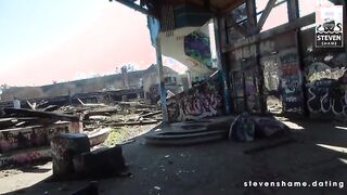 Fuck date for Melina May in abandoned outdoor swimming pool! stevenshame.dating
