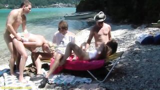 public family therapy beach orgy