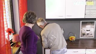 Hot German Mature Housewife Fucks Old Neighbor in Steamy Reality Encounter