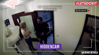 BUMS BESUCH - German Amateur Slut Fit XXX Sandy Banged Hard By Horny Cock