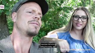 My FATHER fucks woman at FOREST EDGE: MIA BLOW (Public, German) - SEX-FREUNDSCHAFTEN