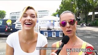 HITZEFREI Gamer girl Anny Aurora fucking a stranger
