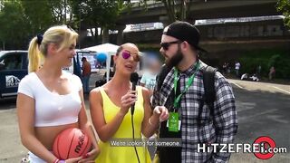 HITZEFREI Gamer girl Anny Aurora fucking a stranger