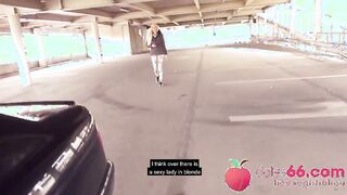 OUTDOOR FUCK compilation! Blondies banged hard by stranger! Dates66