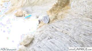 Emelie Crystal offer a beach -FUCK POVdreams COM