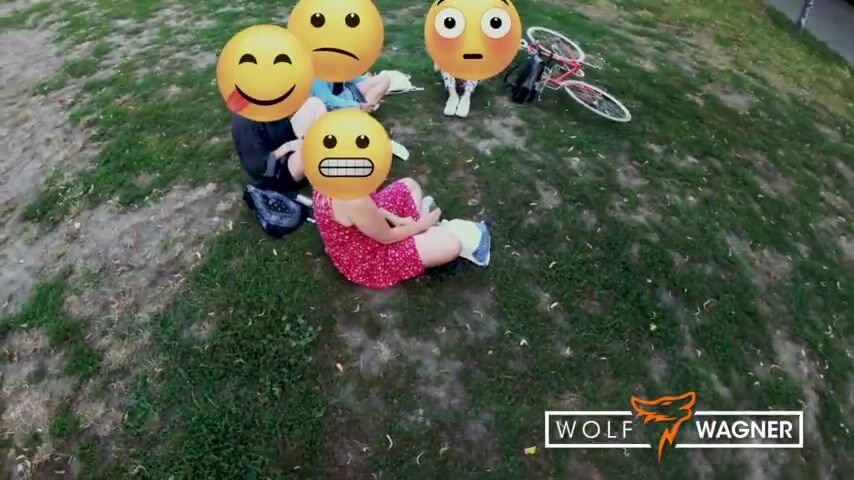 35D MILF BOOBS!! Watch me fuck her big fake tits at the Park: Mia Blow - WolfWagnerCom