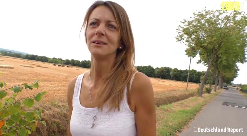 DeutschlandReport - Skinny German Mature Picked Up And Fucked In Her Pussy - AMATEUREURO