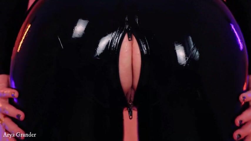 Natural Temptress in a Curvy Compilation of Shiny Latex Catsuit Fetish Videos