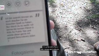 Father BANGS in PUBLIC at FOREST EDGE: MIA BLOW (German Porn) - SEX-FREUNDSCHAFTEN