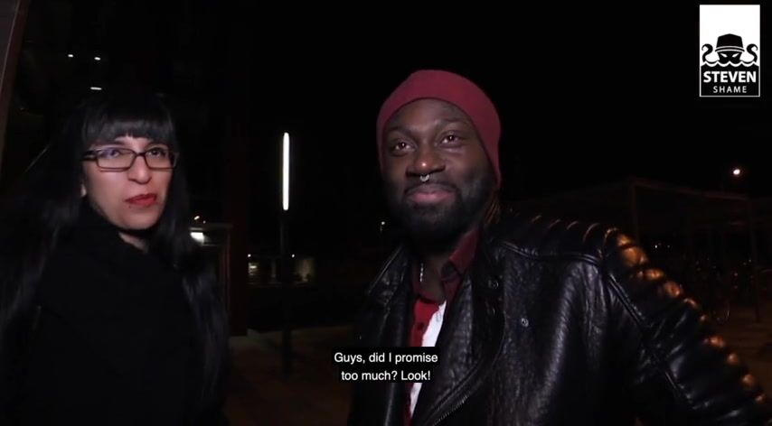WILD INTERRACIAL SEX: She swallowed my BBC at the PARK: Zeyna - StevenShameDating