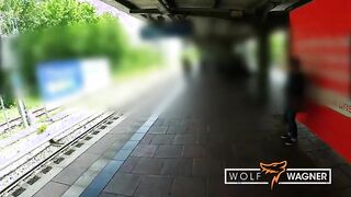FOR REAL!! Kevin Karma banged my TIGHT PUSSY at the TRAIN STATION: DOREEN - WolfWagnerCom