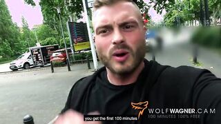 MILF BLOWJOB in PUBLIC and fucking her pussy at my place: Dirty Priscila - WolfWagnerCom