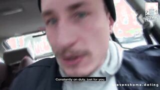 CURVY GIRL GETS BIG COCK: Swiss MERMAID HAIRED GIRL fucked PUBLIC TOILET! Steven Shame Dating