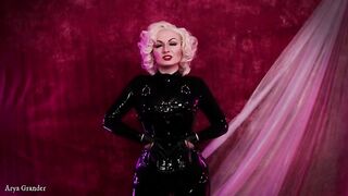 Amazing latex rubber catsuit videos compilation by model free fetish porn video