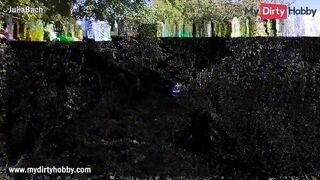 MyDirtyHobby - Outdoor stranger fuck with petite amateur