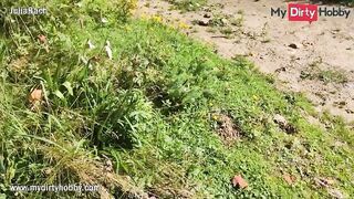 MyDirtyHobby - Outdoor stranger fuck with petite amateur
