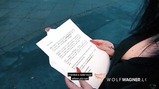 Curvy AnastasiaXXX gets a well-deserved facial! WOLF WAGNER wolfwagner.love