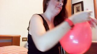 Nicoletta's Balloon Ride to Pleasure: A Fetish Exploration of Orgasmic Delights