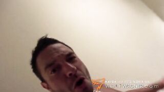 Jessii van Riva: Banged & cum-fed outside the apartment (part 2)! WOLF WAGNER CASTING