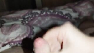 ChubbycoupleDE's Intense Massage Leads to Huge Cumshot After Precum Drips Out