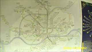 Boris Schwarz picks up a brunette for a public blowjob and hardcore fun in the subway station.