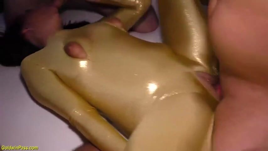 Spandex Catsuit Orgy Party with Wild Gangbangs and Rough Sex Fun