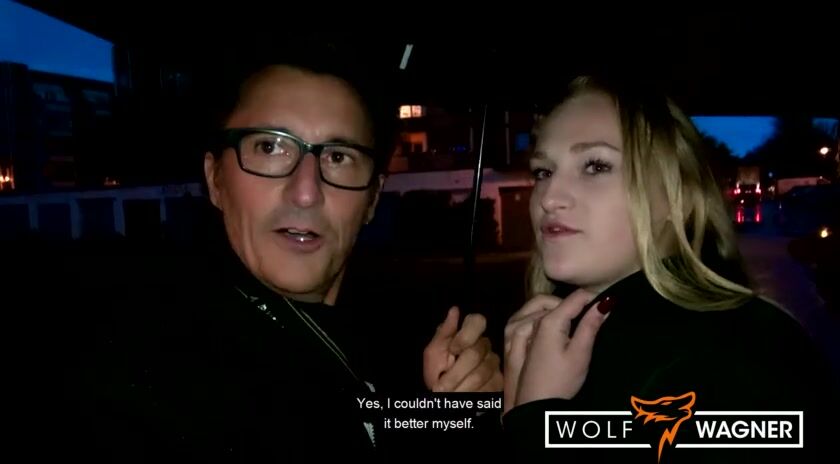 Scarlett loves to suck & ride an older guy’s cock! WOLF WAGNER