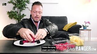 Carmel Anderson's Intense Blowjob and Doggy Style with a German Stud in Reality Scene