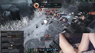 Nerdyluna98 Plays League of Legends While Using a Vibrator for Clitoral Pleasure
