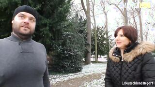 DeutschlandReport - Newbie German MILF Sucks And Fucks Her Lover On Camera - AMATEUREURO