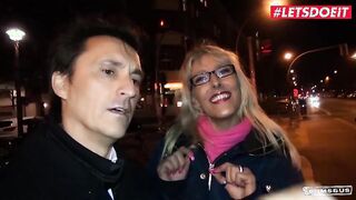 BumsBus - Lana Vegas Mature German Blonde Spreads Her Legs For Stranger's Big Cock - LETSDOEIT