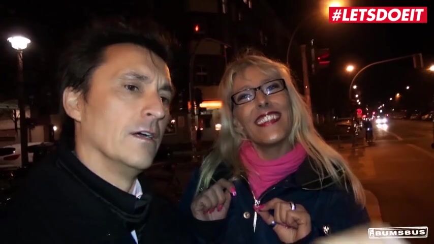 BumsBus - Lana Vegas Mature German Blonde Spreads Her Legs For Stranger's Big Cock - LETSDOEIT