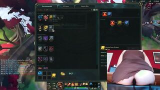 Inflatable Buttblug Challenge #2 League of Legends #16 Luna