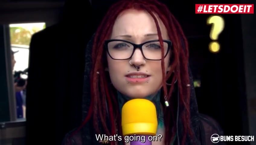 BumsBesuch - Jezzicat Inked German Goth Girl Hardcore Sex In The Shower - LETSDOEIT