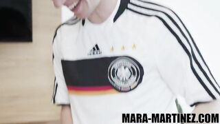 Fucking instead of football - two balls are better than one!
