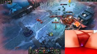 My new toy makes me cum multiple times while playing League of Legends #12 Luna
