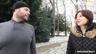 DeutschlandReport - Hot German Amateur MILF Rough SEX at Home - AmateurEuro