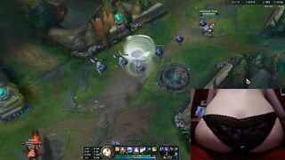 vibrating buttplug fail and feeding League of Legends #10 Luna