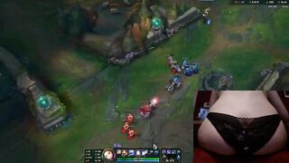 vibrating buttplug fail and feeding League of Legends #10 Luna