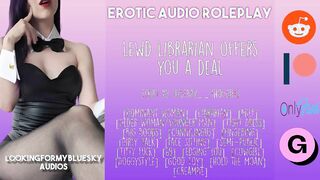 Seductive Librarian's Tempting Offer: An Erotic ASMR Experience