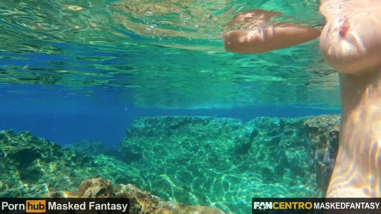 Curious MILF's Ocean Escape: Nude Swimming Adventure